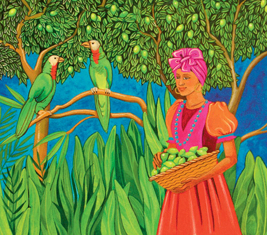 'Picking Limes' from A World in Your Kitchen